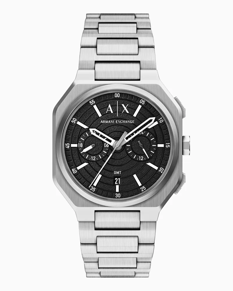 Armani Exchange A|X Bass Dual-Time-Uhr Mehrfarbig