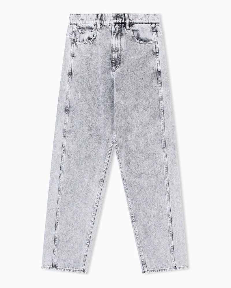 Armani Exchange Relaxed-Jeans Grau