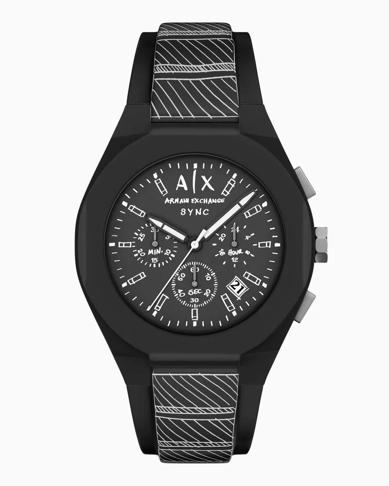 Armani Exchange A|X Sync Quarz-Chronograph-Uhr Mehrfarbig