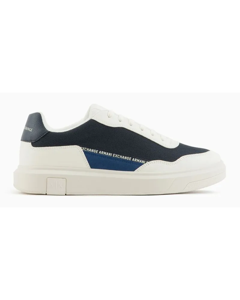 Armani Exchange Sneaker Blau