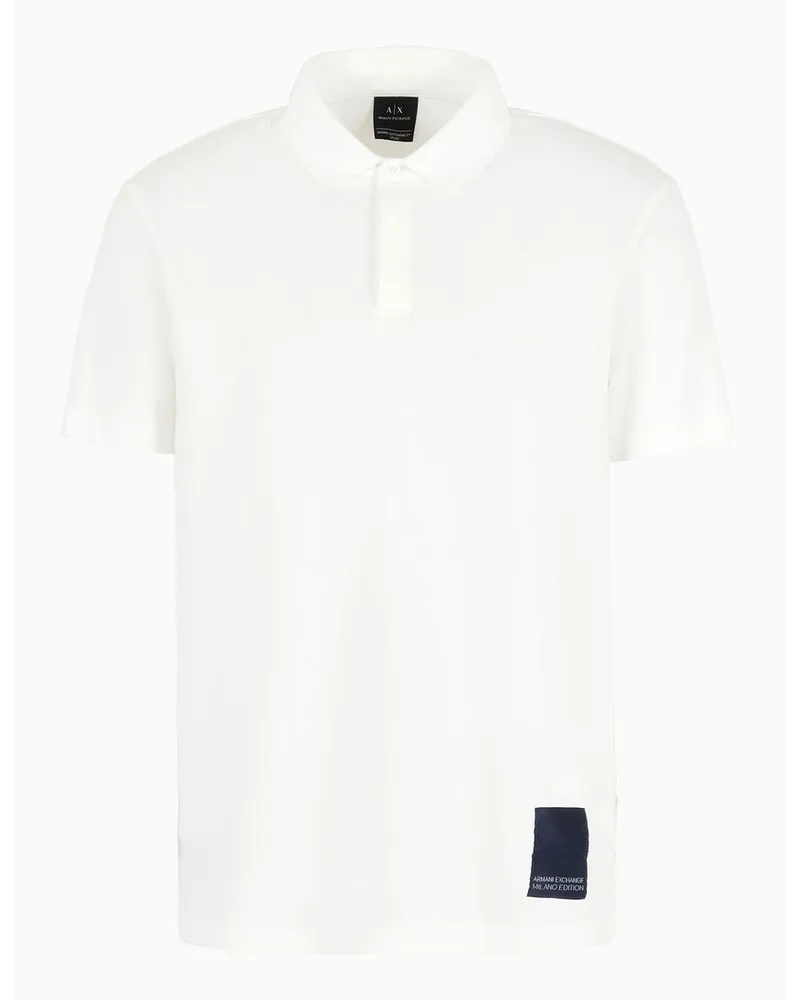 Armani Exchange Poloshirts Weiss