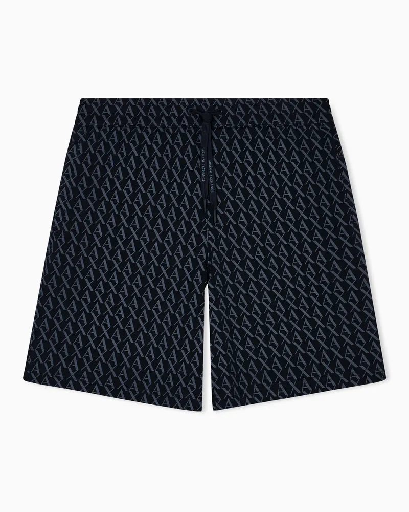 Armani Exchange Bermudashorts Schwarz