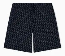 Gemusterte Sweatshorts aus Baumwolle Essential