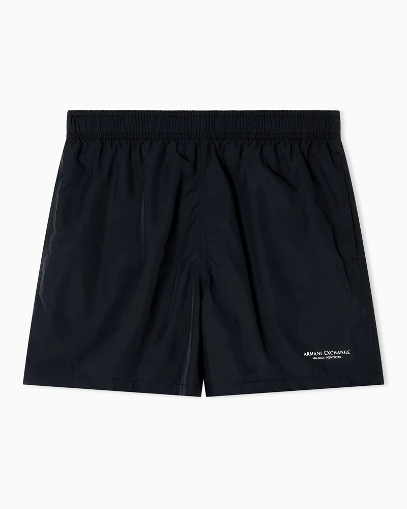 Armani Exchange Boxerkostüm mit Logo Schwarz