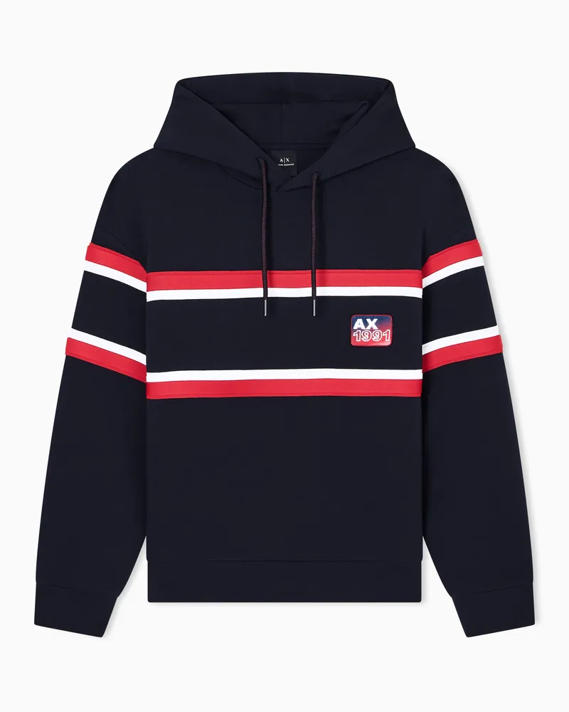 Armani Exchange Hoodies Marineblau
