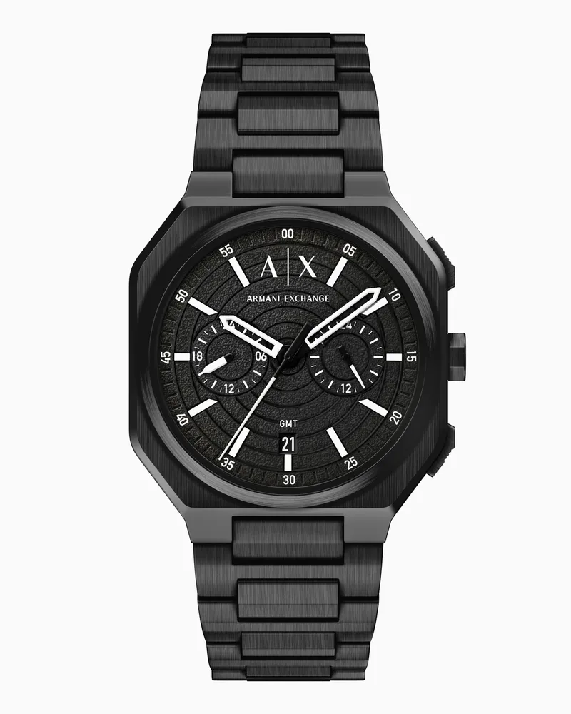 Armani Exchange A|X Bass Dual-Time-Uhr Mehrfarbig