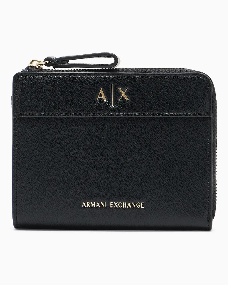 Armani Exchange Portemonnaies Schwarz