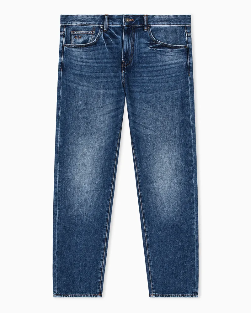 Armani Exchange Slim-Fit-Jeans aus Denim Blau