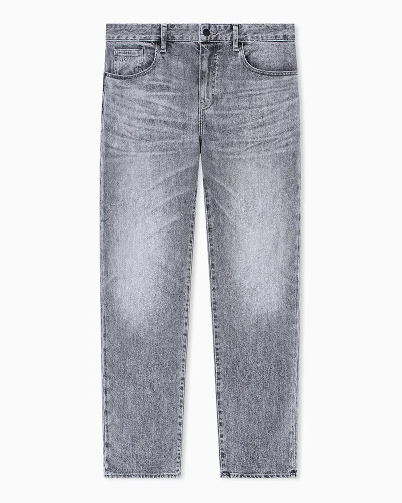 Armani Exchange Slim-Fit-Jeans aus Denim Grau