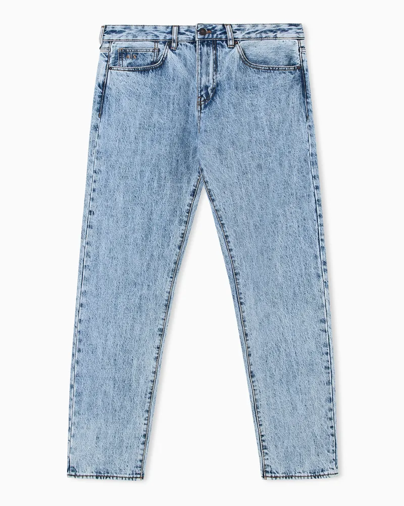 Armani Exchange Slim-Fit-Jeans aus Denim Blau