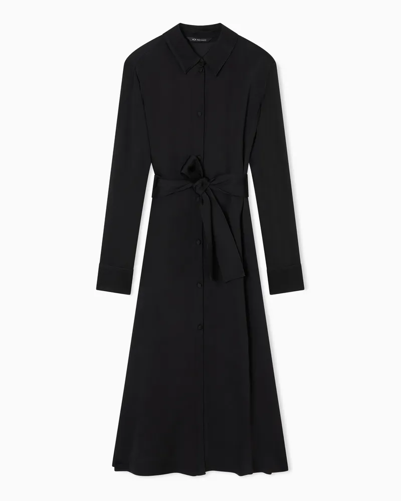 Armani Exchange Midi-Kleider Schwarz