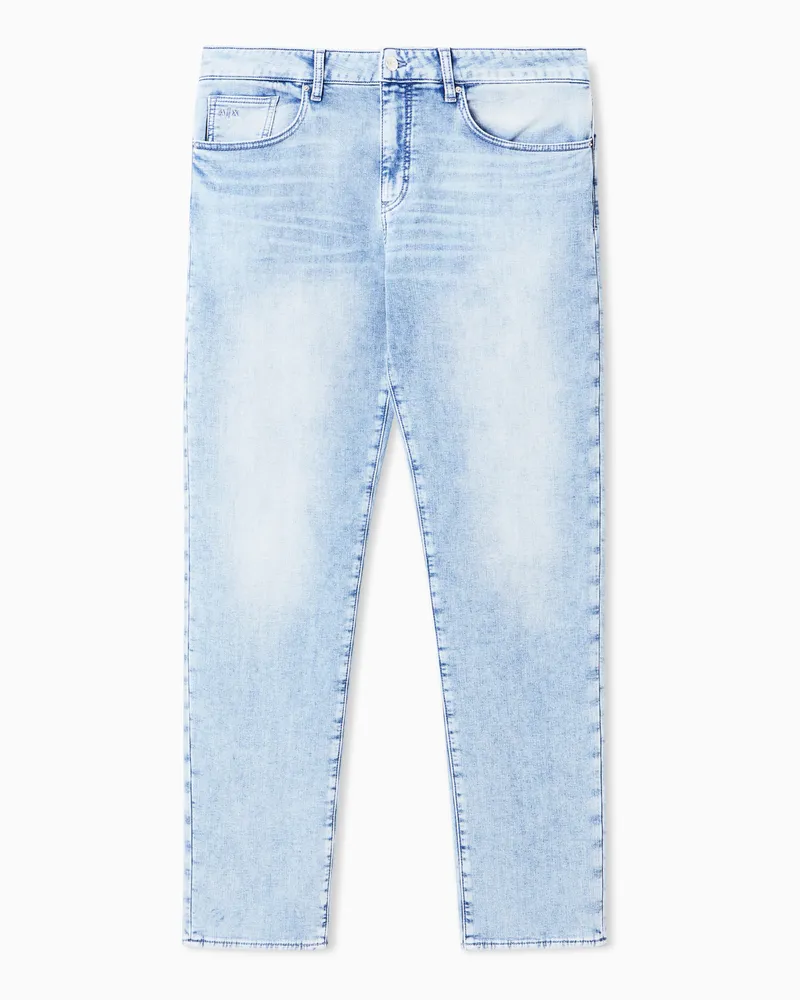 Armani Exchange Five-Pocket-Jeans aus Denim im Comfort Slim Fit Essential Blau
