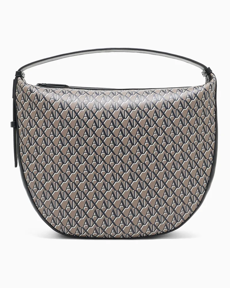 Armani Exchange Hobo-Handtaschen Braun