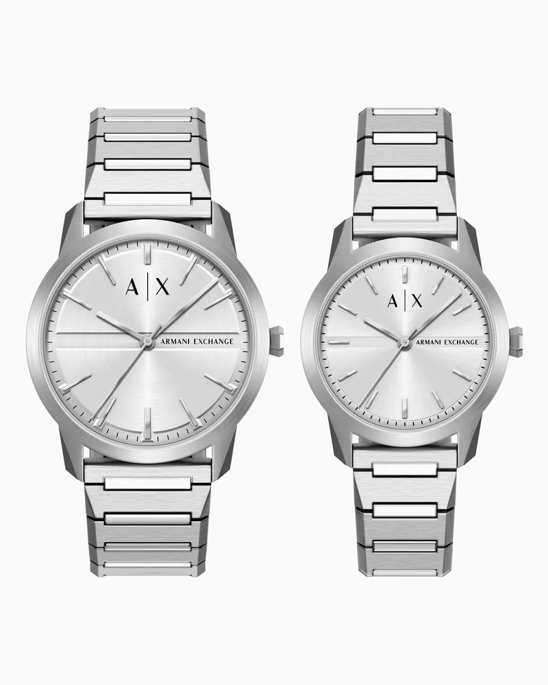 Armani Exchange Uhren mit Stahlarmband Mehrfarbig