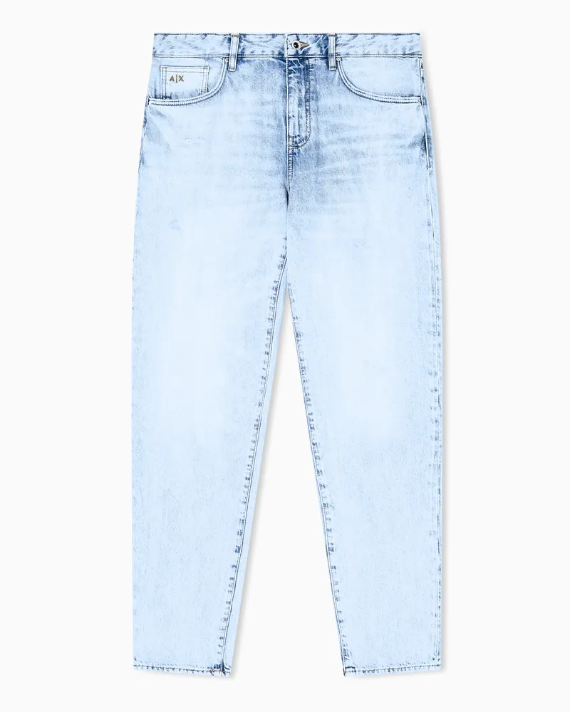 Armani Exchange Slim Fit Jeans aus Denim Blau