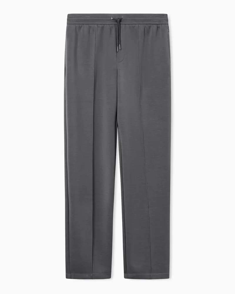 Armani Exchange Technical fabric jogger pants Grau