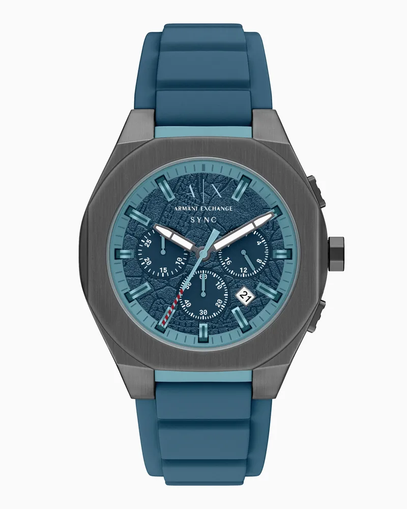 Armani Exchange A|X Sync Quarz-Chronograph-Uhr Mehrfarbig