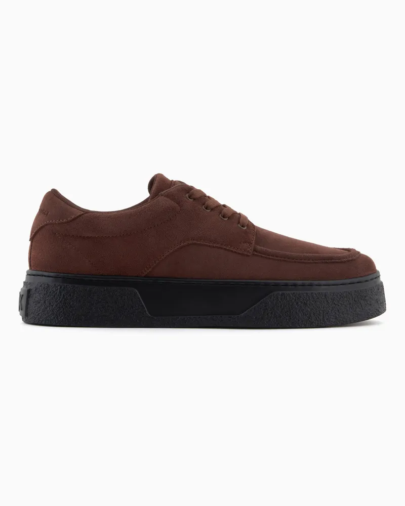 Armani Exchange Wildleder-Sneakers 