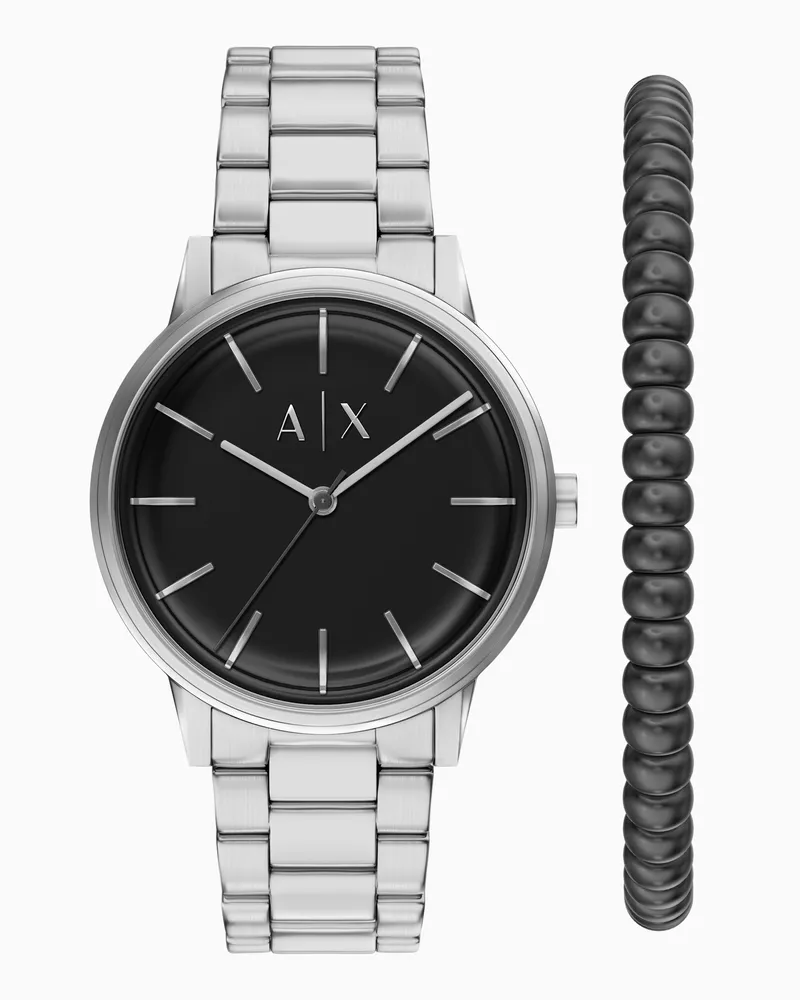 Armani Exchange Uhren mit Stahlarmband Mehrfarbig