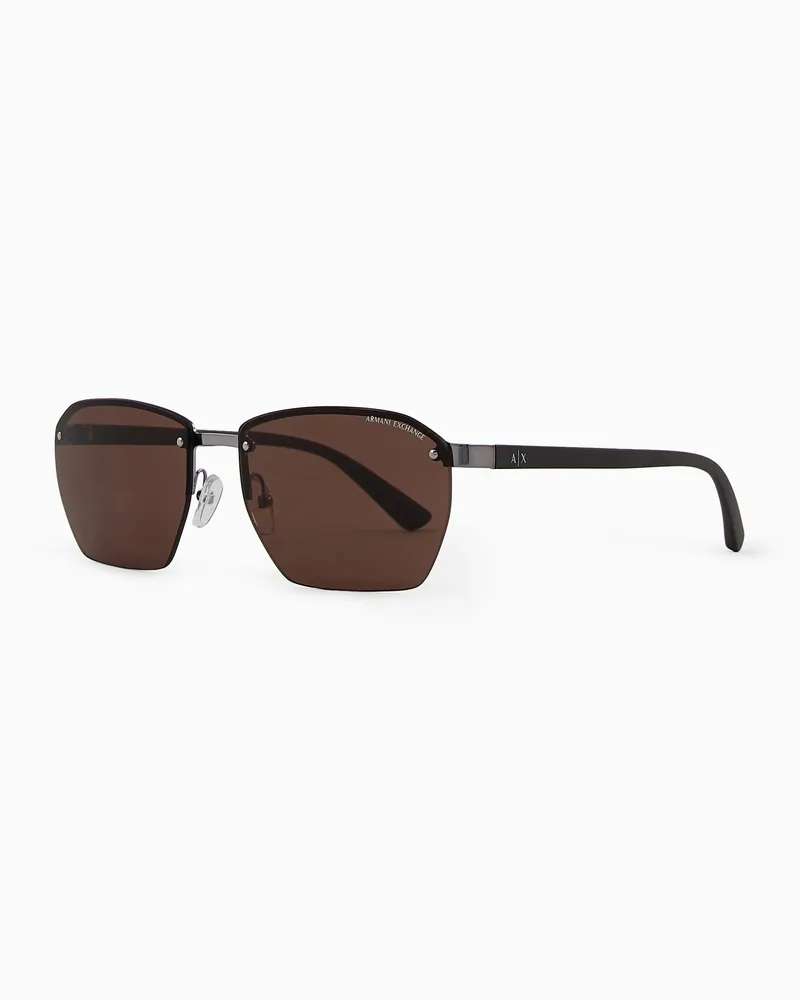 Armani Exchange Sonnenbrillen Grau
