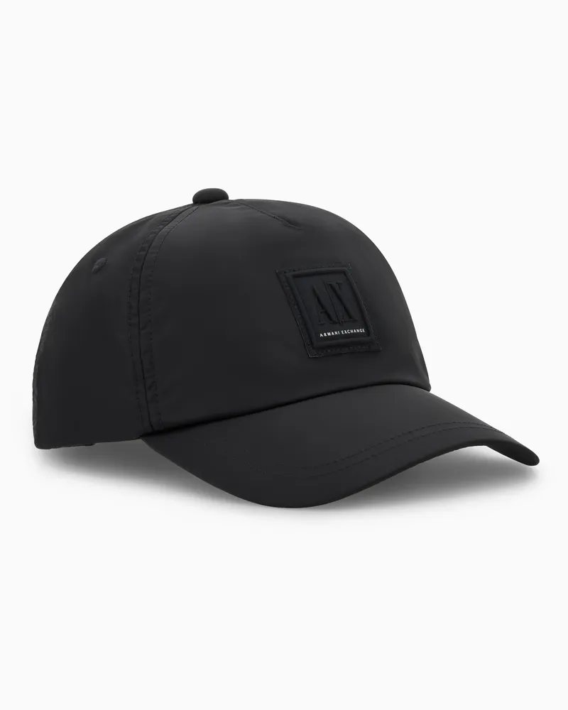 Armani Exchange Icon Project Visor Hat Schwarz