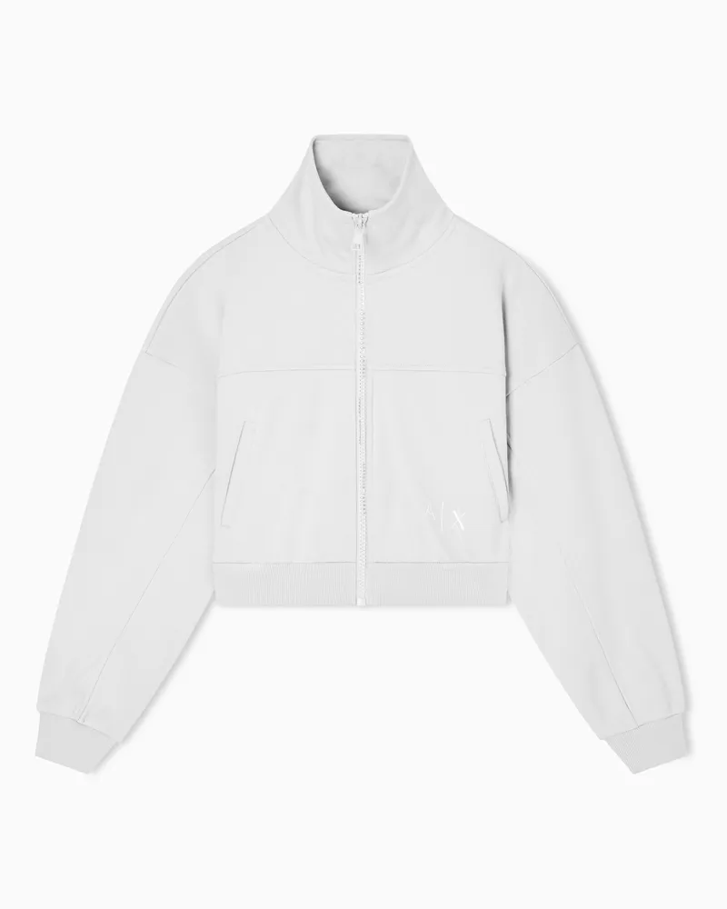Armani Exchange Sweatshirts mit Reißverschluss Beige
