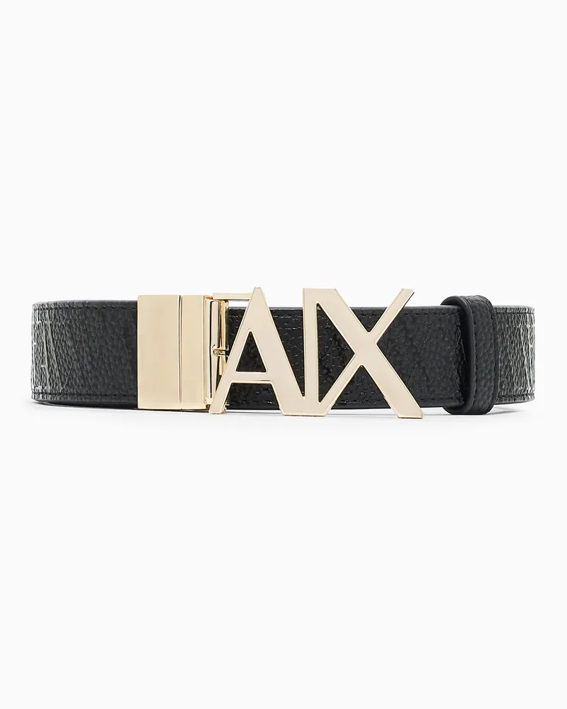 Armani Exchange Gürtel Schwarz
