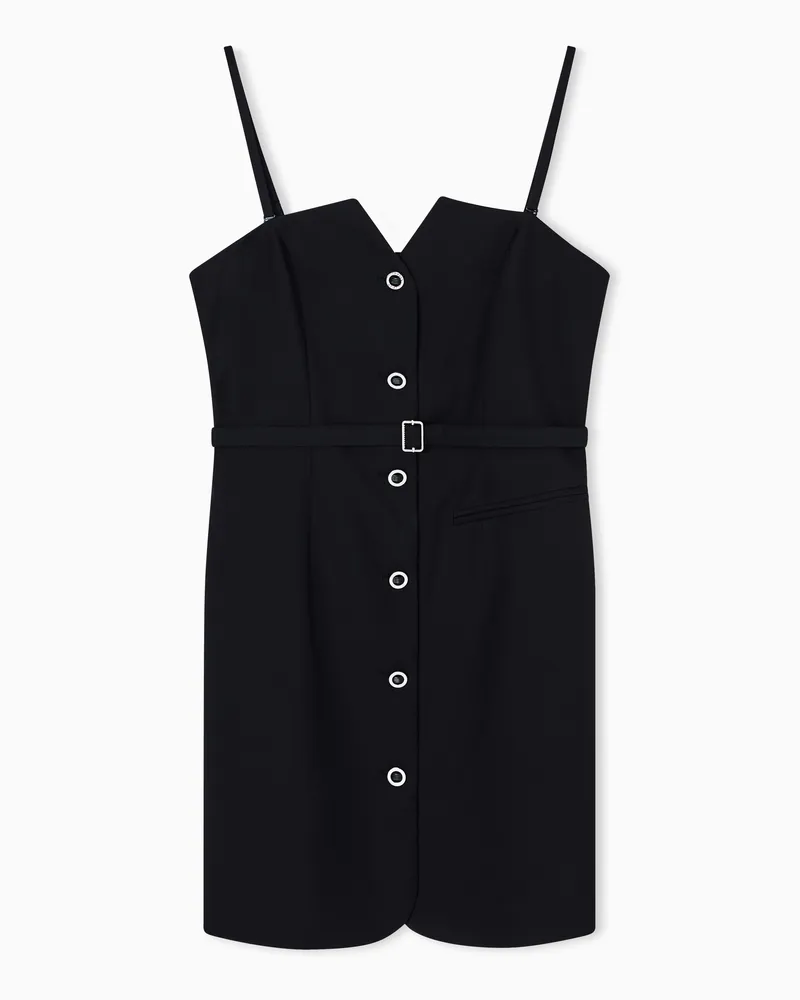 Armani Exchange Kurze Kleider Schwarz