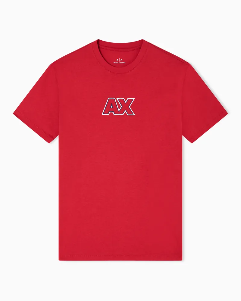 Armani Exchange Regular Fit T-Shirts Rot