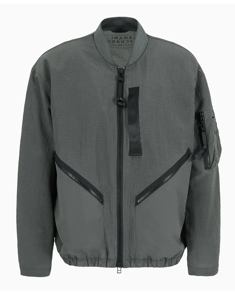 Armani Exchange Windjacken Dunkelgrau