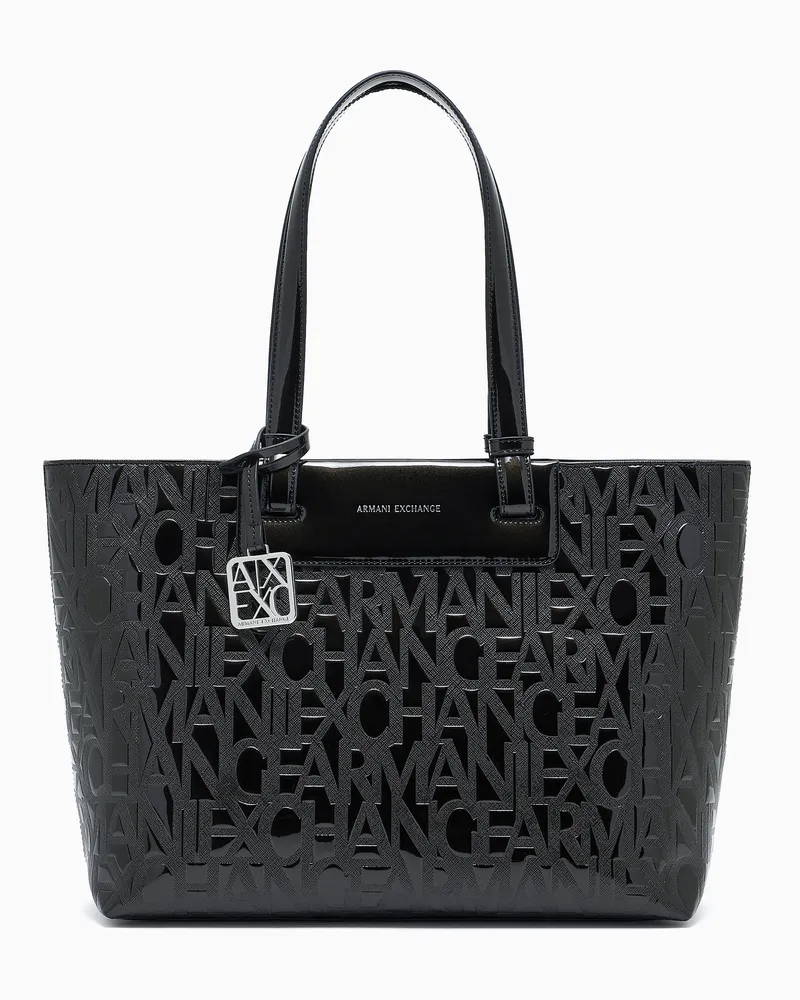 Armani Exchange Shopper Schwarz