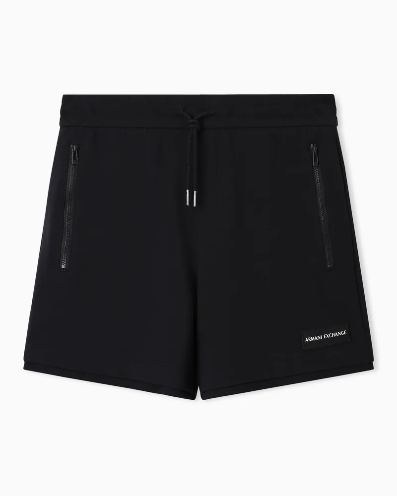 Armani Exchange Bermuda shorts in cotton Marineblau