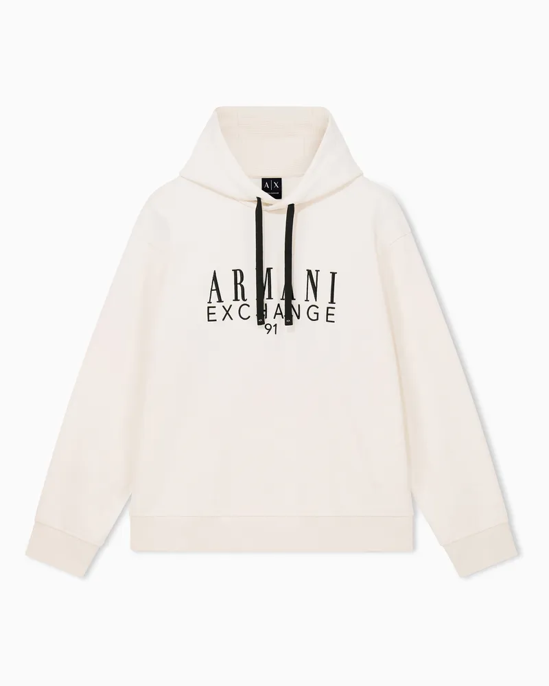 Armani Exchange Sweatshirt Regularer Schnitt aus French Terry mit Kapuze 