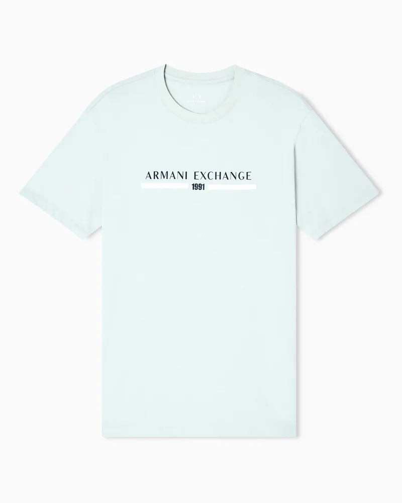 Armani Exchange Regular Fit T-Shirts Grün