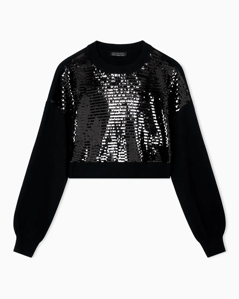 Armani Exchange Pullover Schwarz