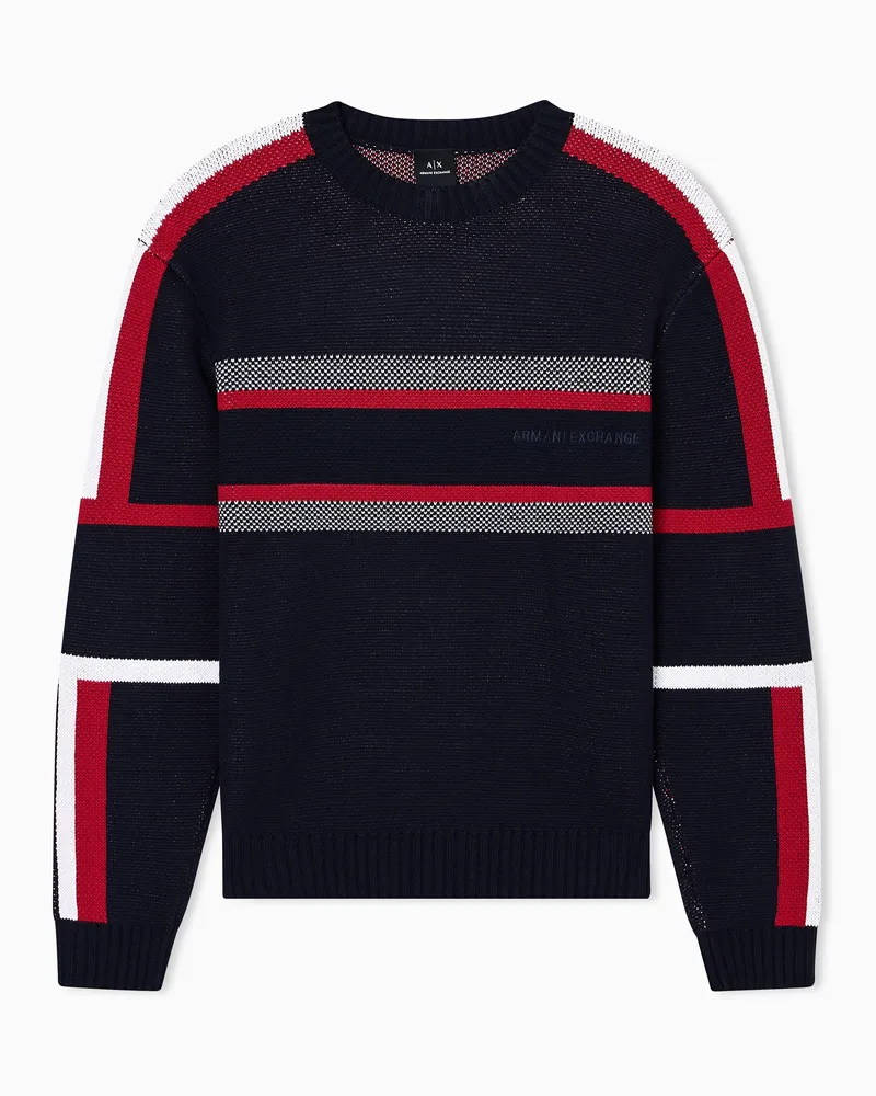 Armani Exchange Pullover Blau