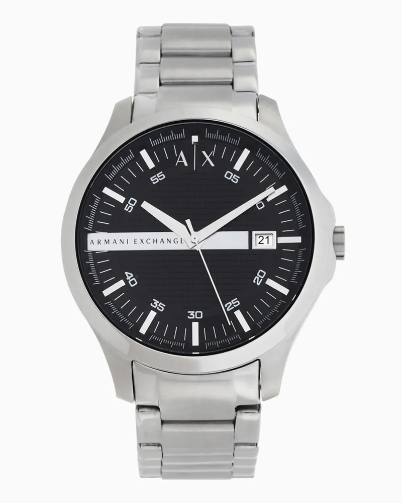Armani Exchange Dreizeigeruhr mit Stahlarmband Mehrfarbig