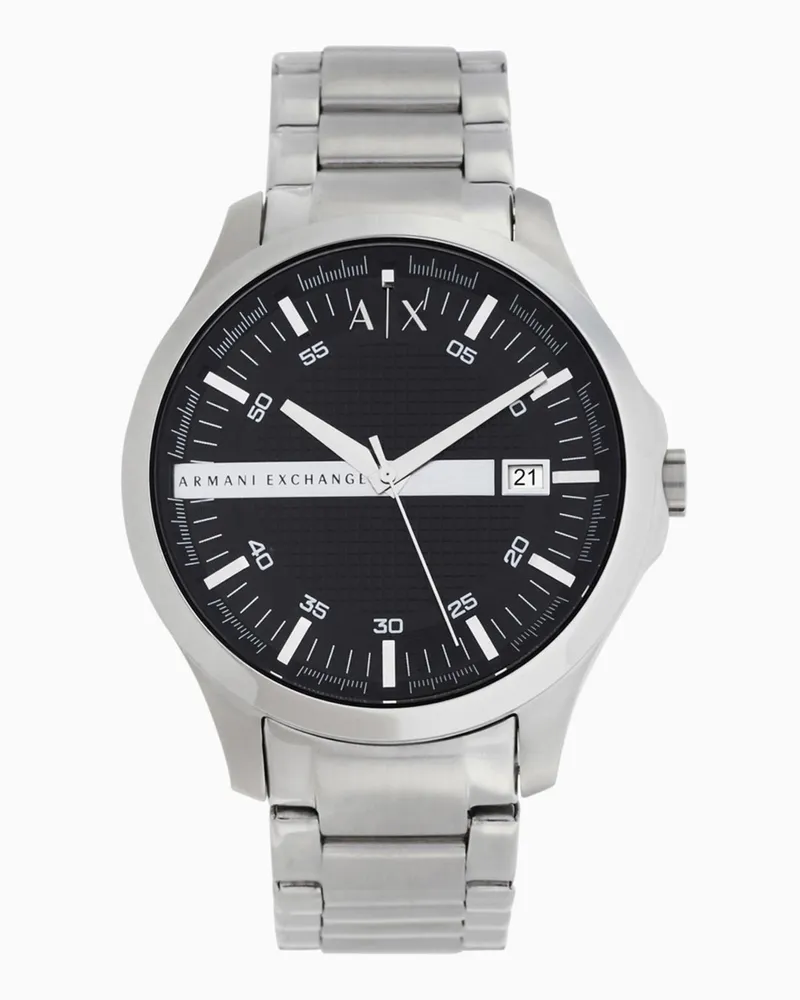 Armani Exchange Dreizeigeruhr mit Stahlarmband Mehrfarbig