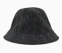 Bucket Hat mit Allover-Logo