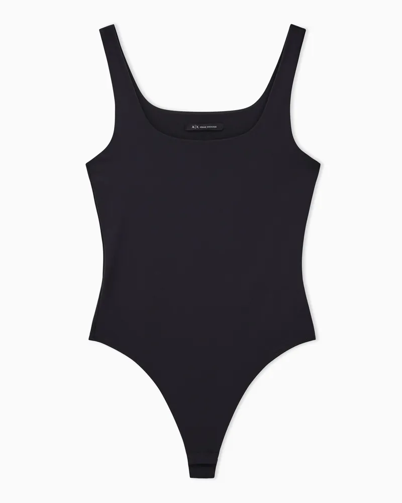 Armani Exchange BLACK BODYSUIT Schwarz