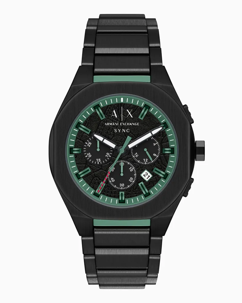 Armani Exchange A|X Sync Quarz-Chronograph-Uhr Mehrfarbig