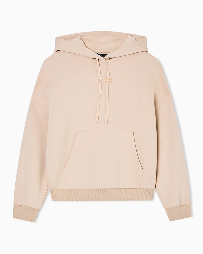 Armani Exchange HOODED LOGO SWEATSHIRT Kamel
