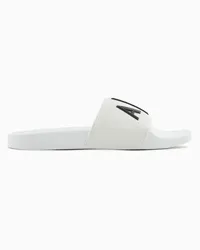 Armani Exchange Slides Weiss