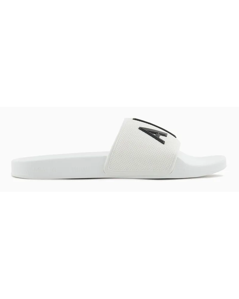 Armani Exchange Slides Weiss