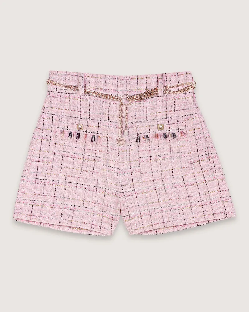 Maje Tweedshorts - Rosa Rosa