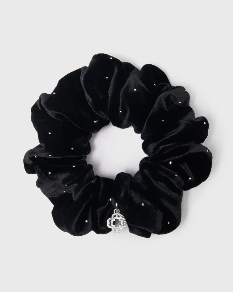 Maje Haargummi Mit Strass - Schwarz Schwarz