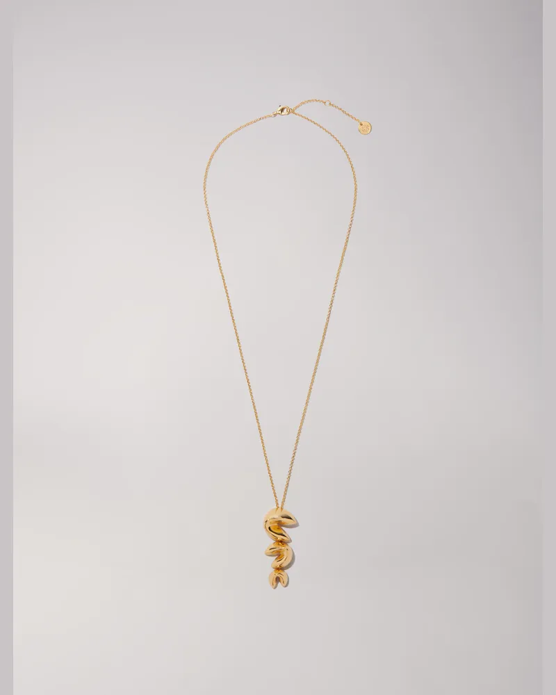 Maje Lange Glückskeks-kette - Gold Gold