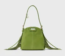 Miss M Ledertasche - Grün