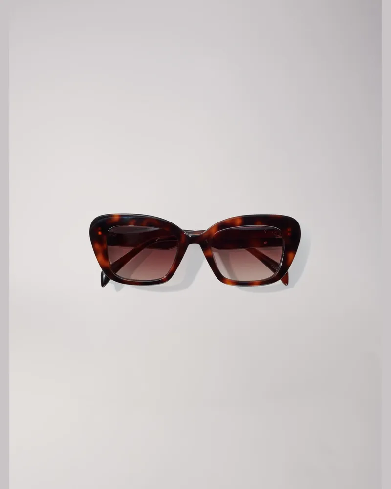 Maje Cat-eye-sonnenbrille Aus Acetat - Schildpatt Schildpatt