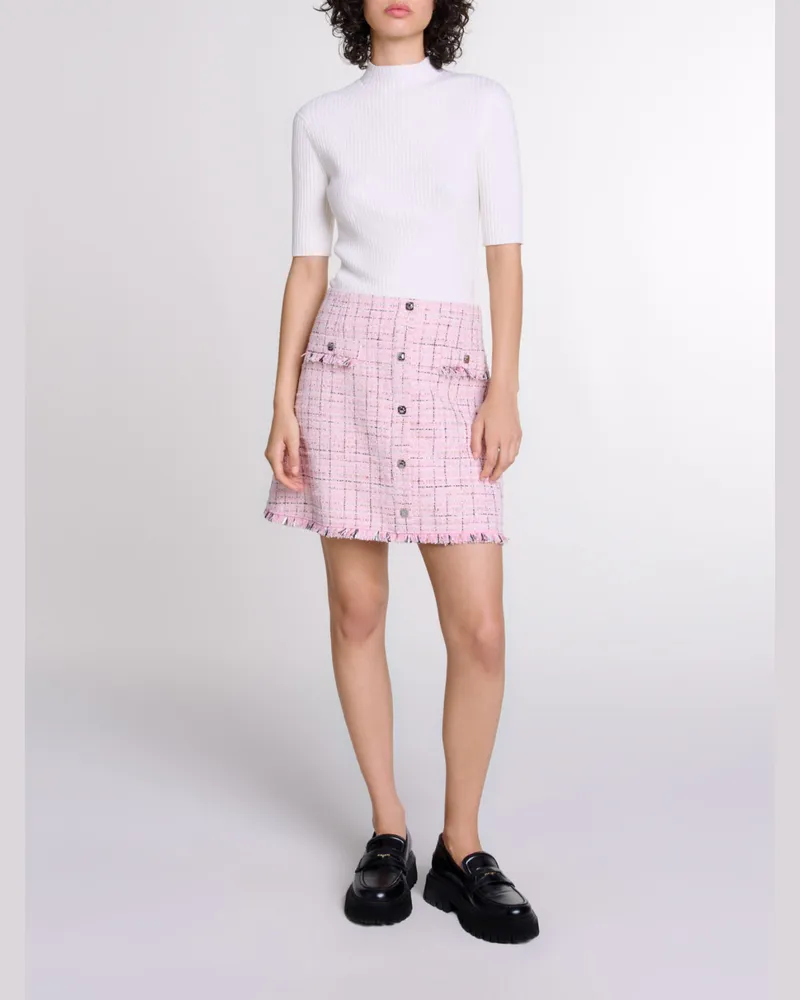 Maje Tweedrock - Rosa Rosa